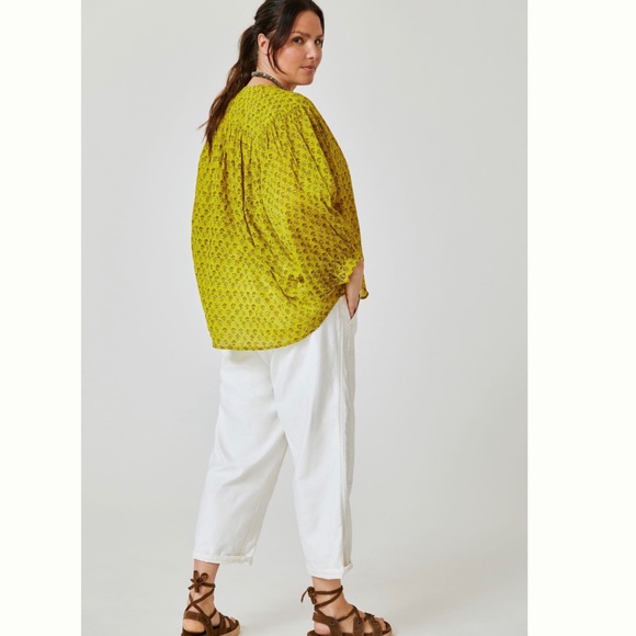 NWT Anthropologie Pilcro The Sidney Printed Batwing Blouse 2X - Picture 5 of 10